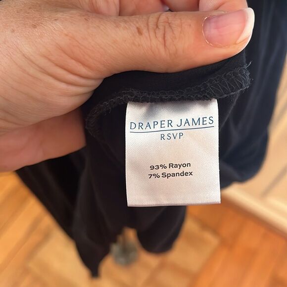 Draper James Black Long Sleeve Dress - Picture 7 of 10